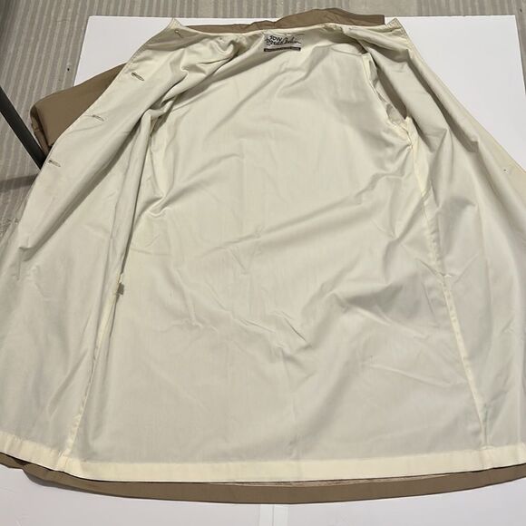 Vintage 1970 Bonnie Cashin khaki cape coat with duster size 14 - Picture 11 of 17